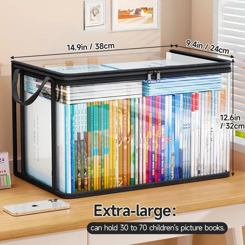 Foldable Transparent Storage Box