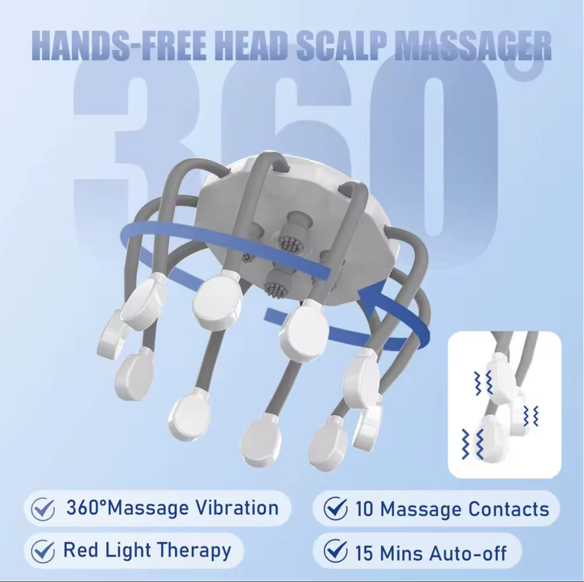 Portable Head Massager
