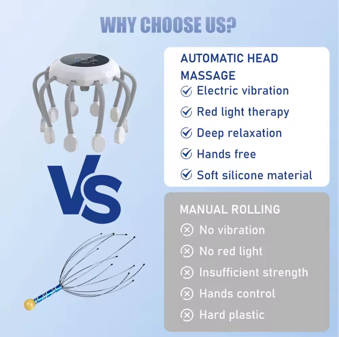 Portable Head Massager