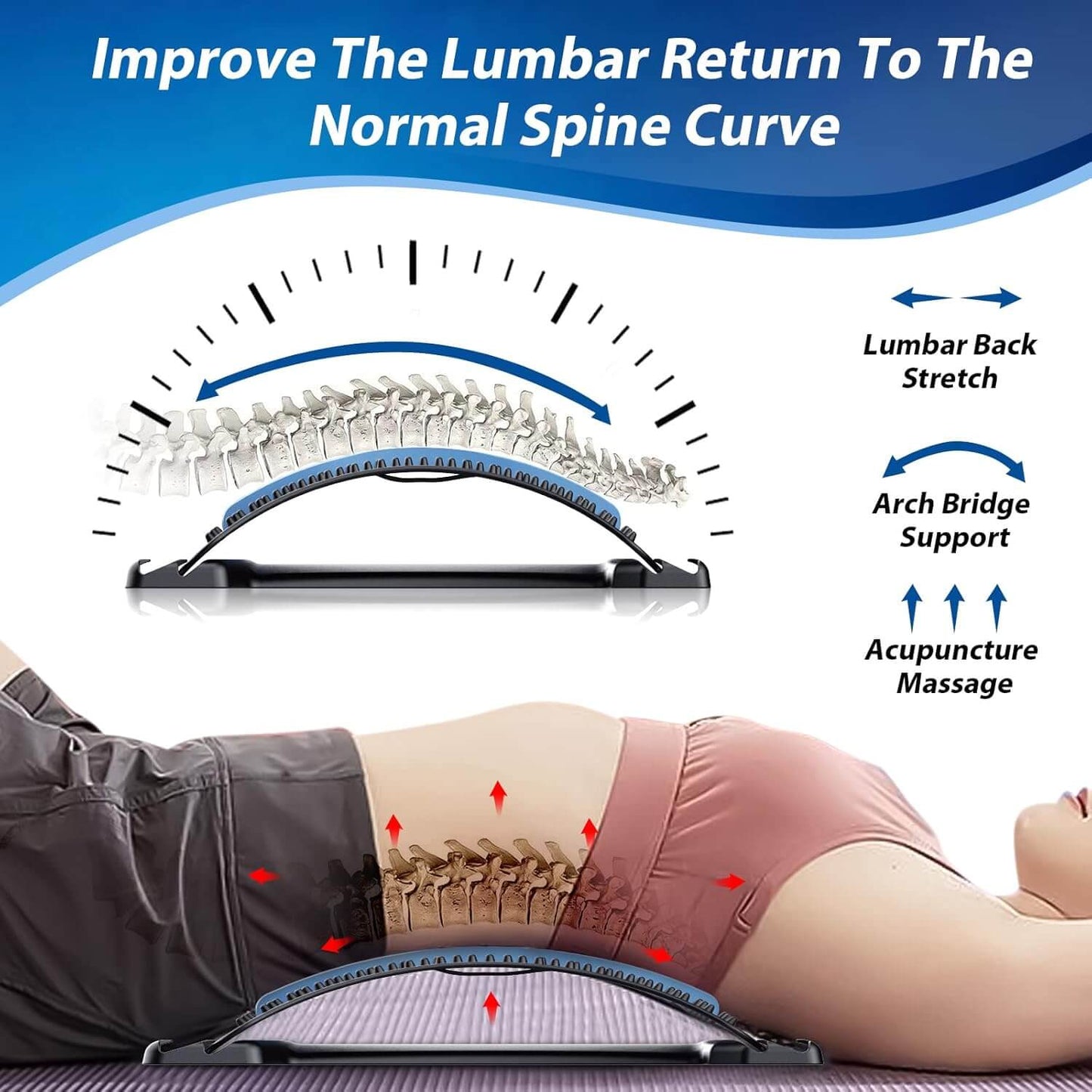 SpineComfort Back Stretcher