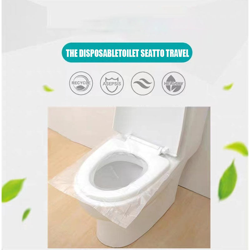 Disposable PE Toilet Seat Cover (50pcs)