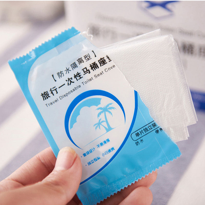Disposable PE Toilet Seat Cover (50pcs)