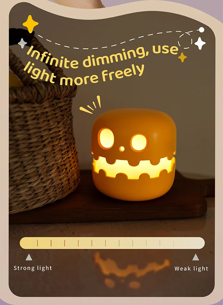 Pumpkin Halloween Night Light