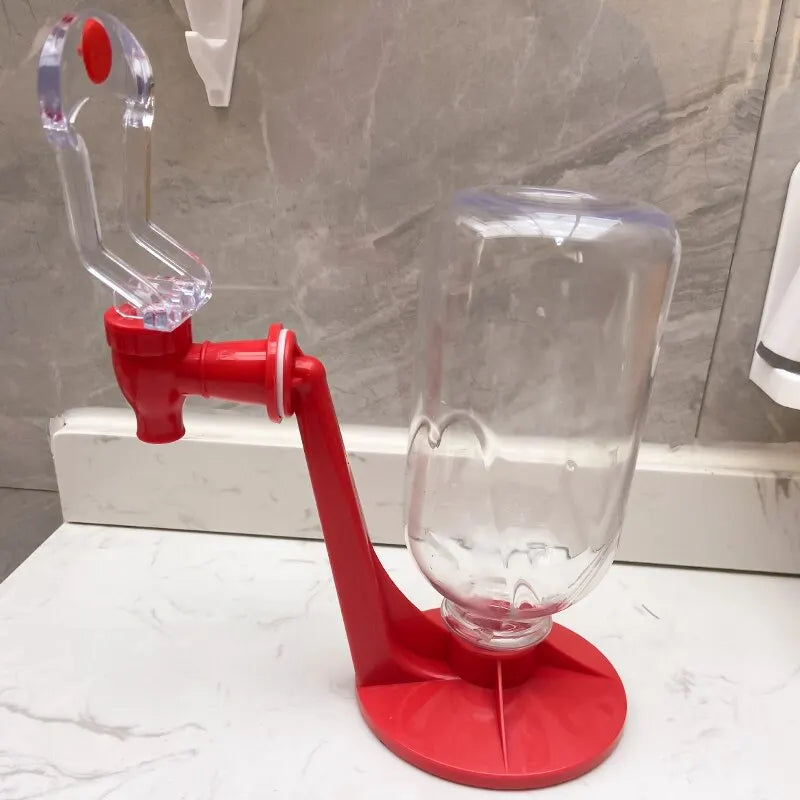 Drinking fountain upside down