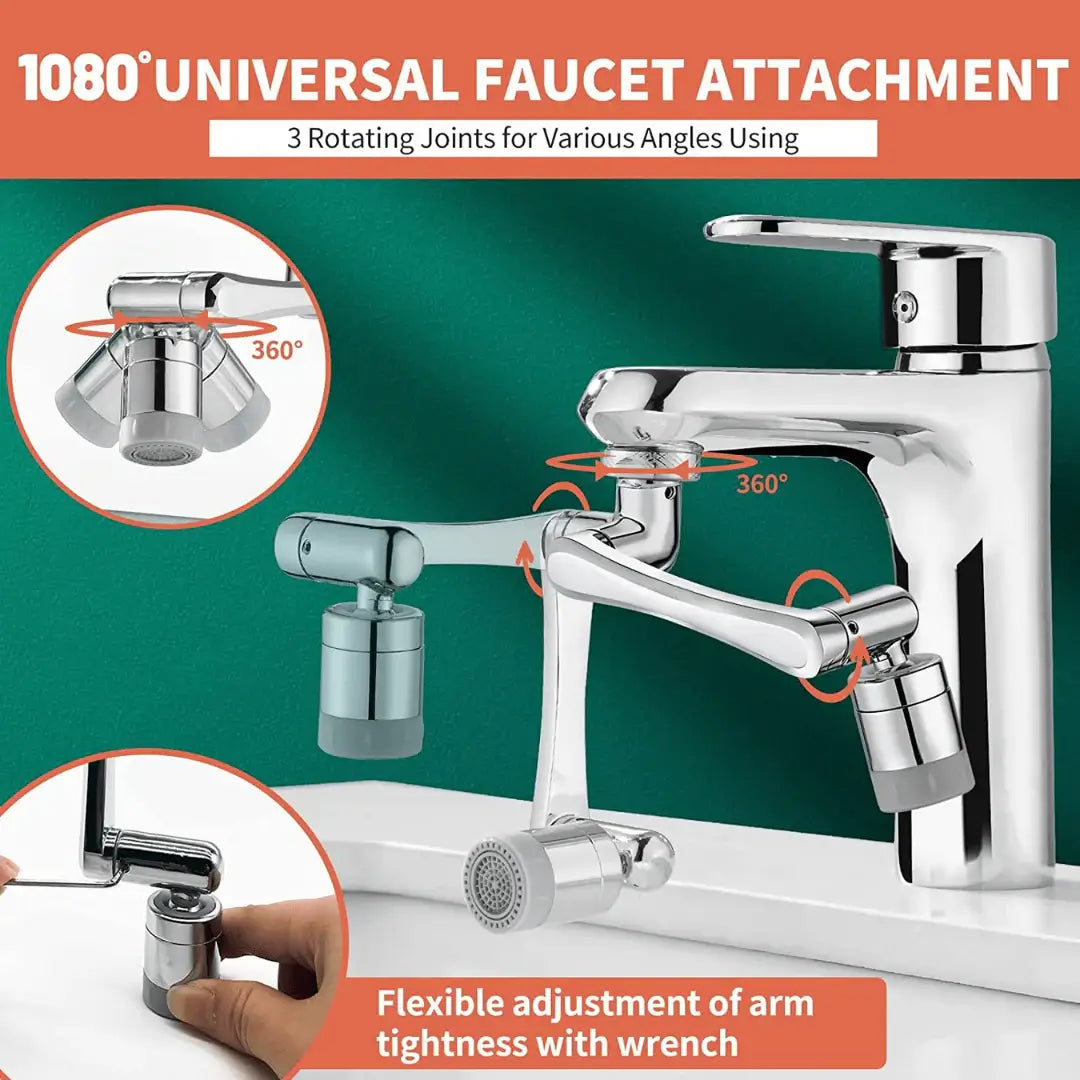 1080° Rotating Faucet Filter