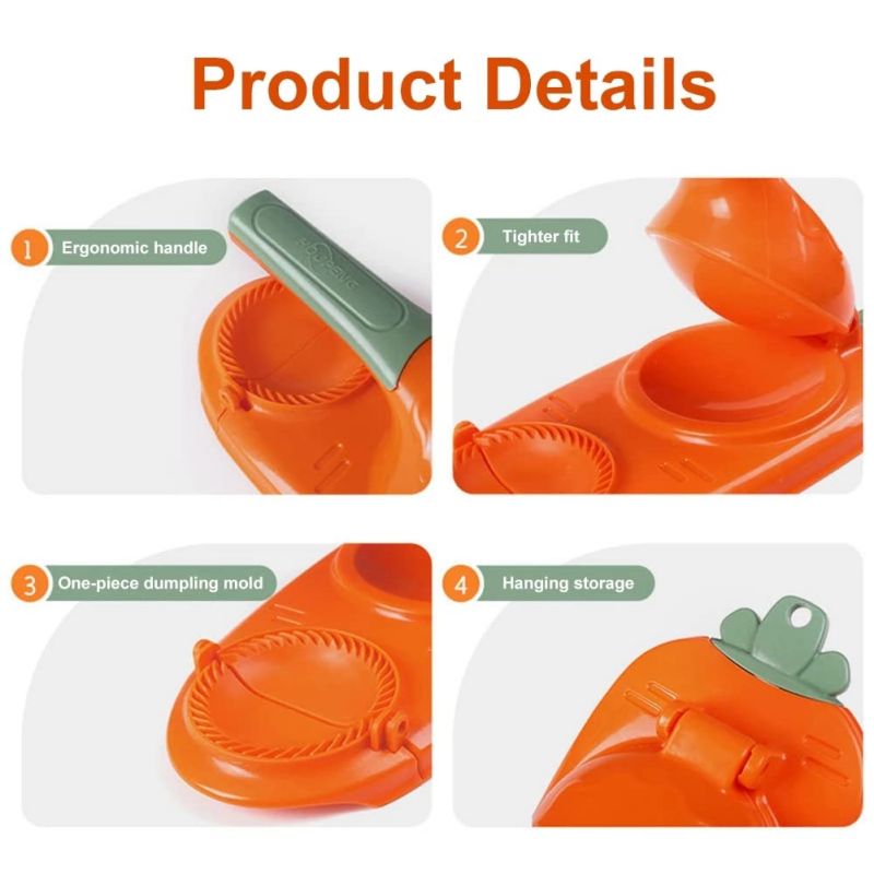 New 2 in 1 dumpling maker