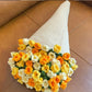 DIY handmade rose blanket