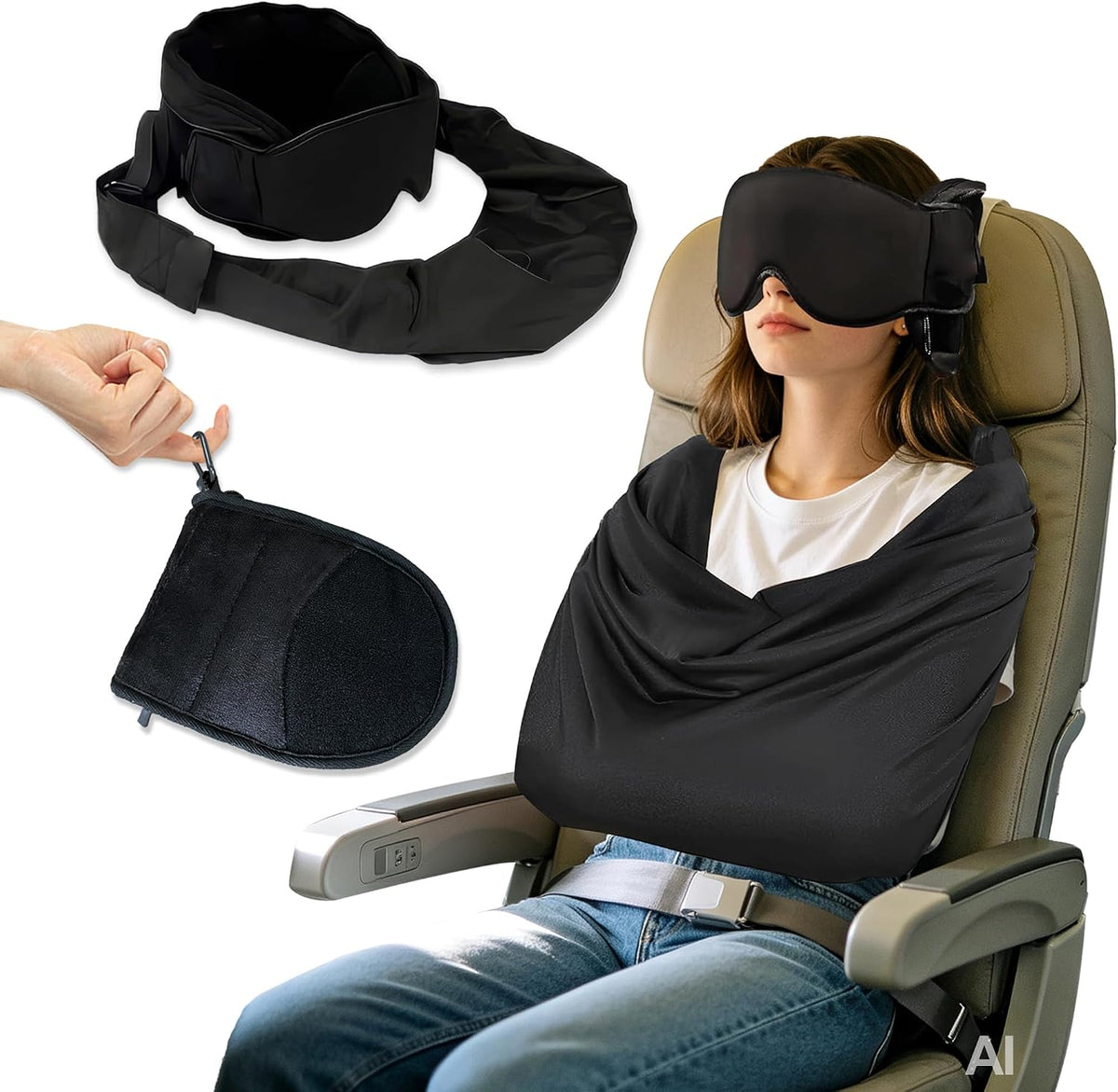 3-in-1 Travel Sleep Wrap