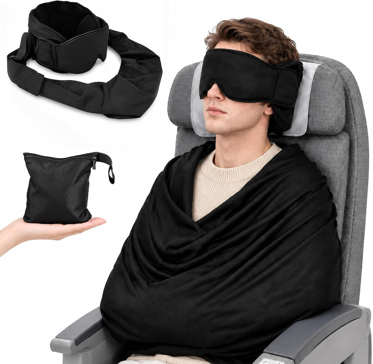 3-in-1 Travel Sleep Wrap