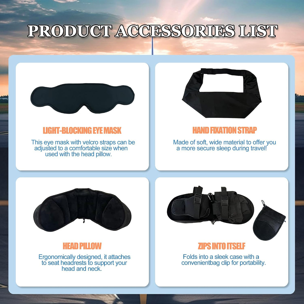 3-in-1 Travel Sleep Wrap