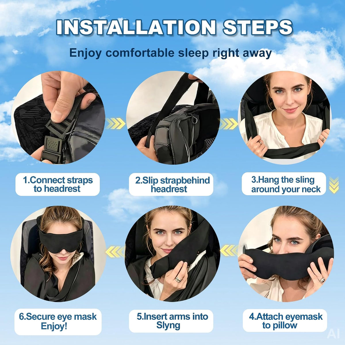 3-in-1 Travel Sleep Wrap