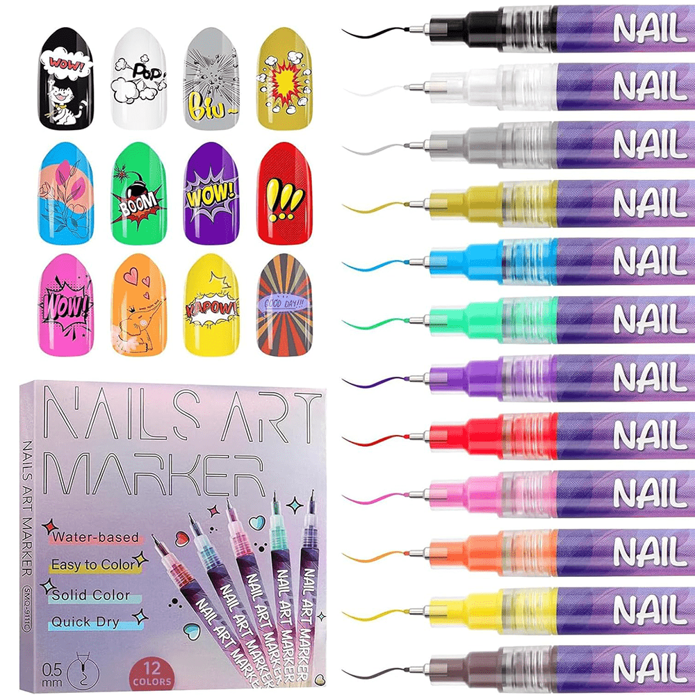 3D Nail Art Pen ™™ (12 Color)