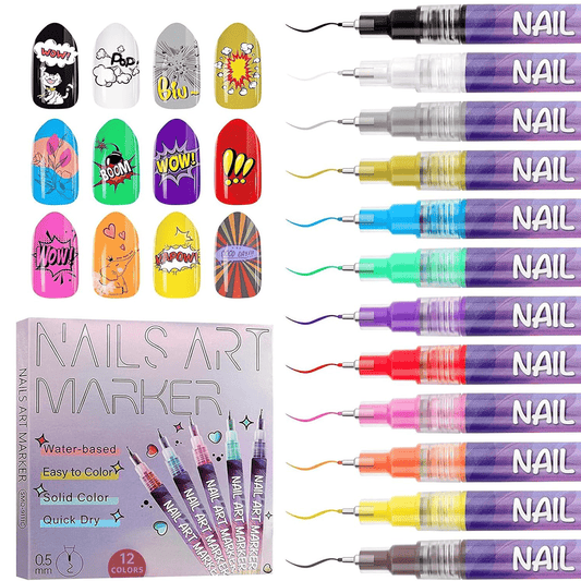 3D Nail Art Pen ™™ (12 Color)