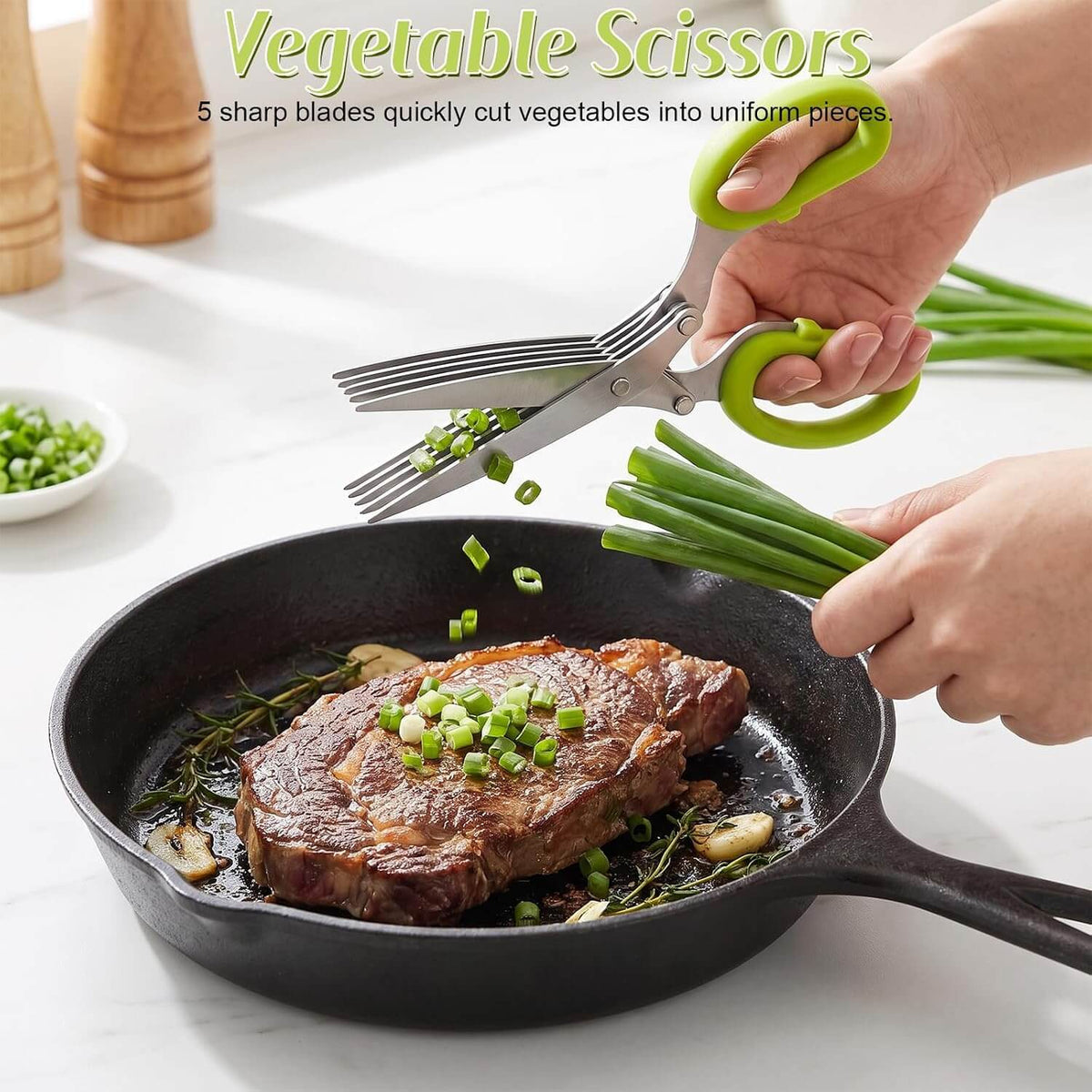5-Blade Herb Scissors
