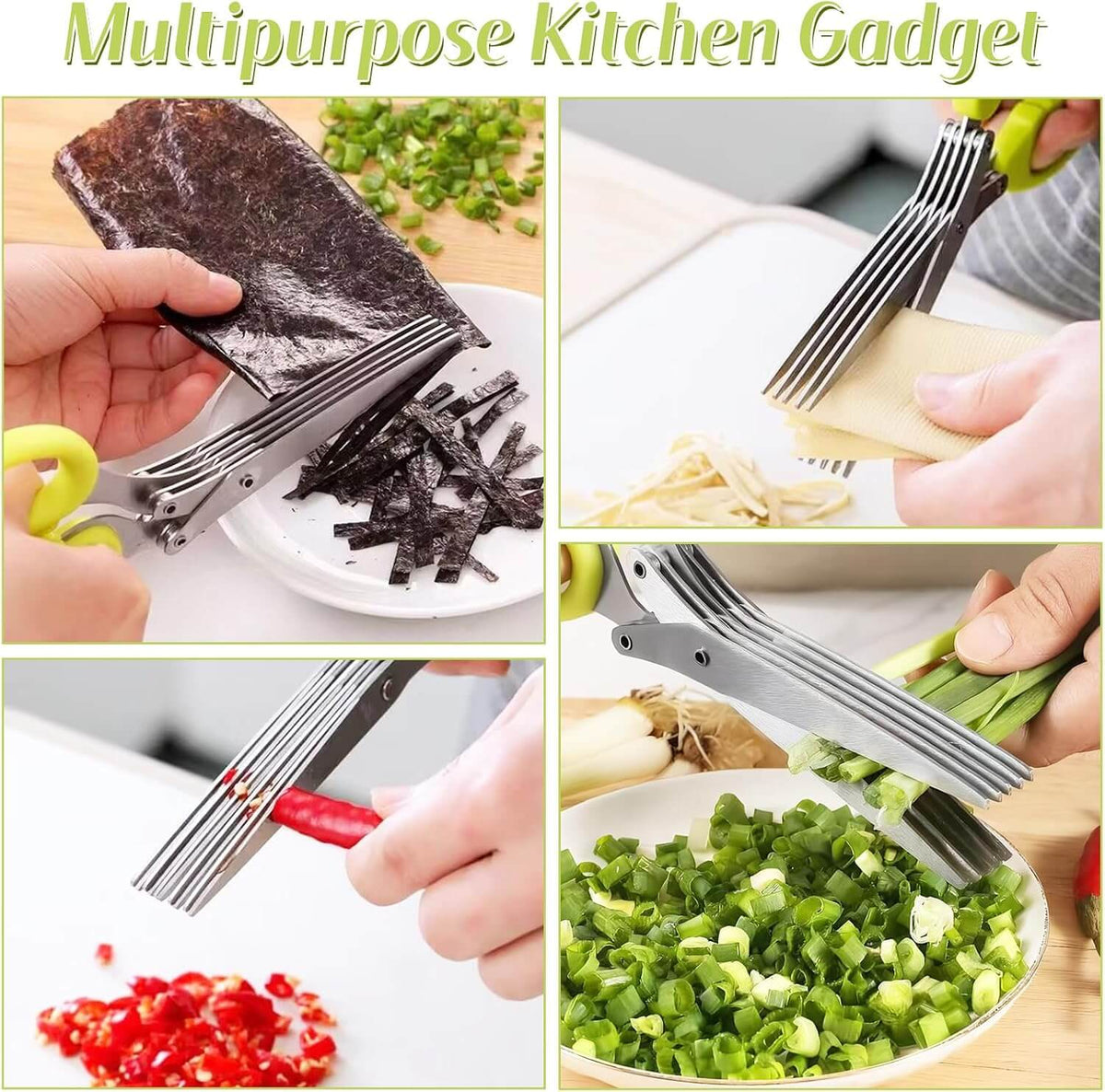 5-Blade Herb Scissors