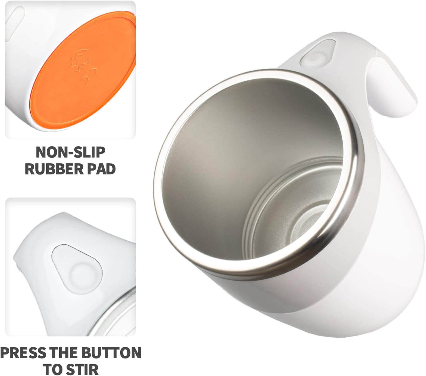 Self Stirring Magnetic Mug