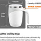Self Stirring Magnetic Mug