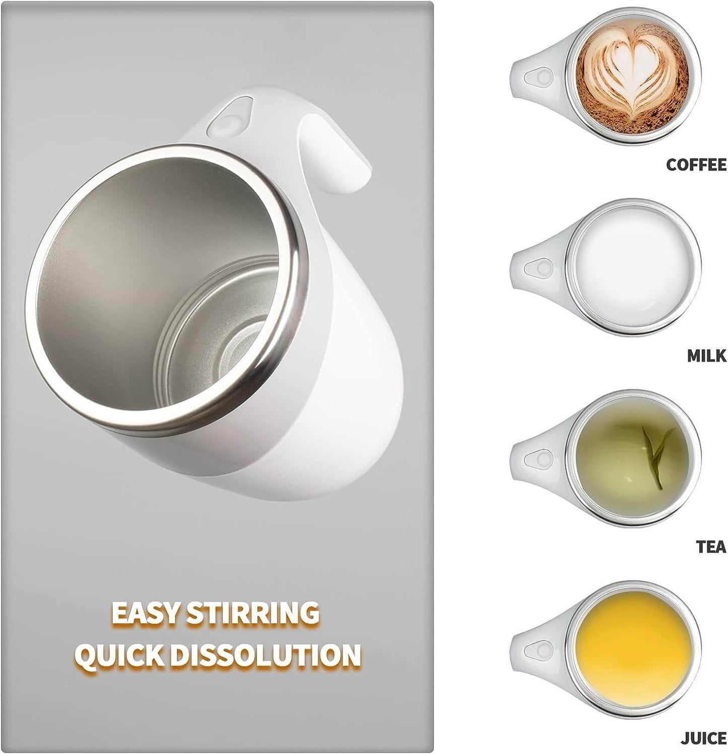 Self Stirring Magnetic Mug
