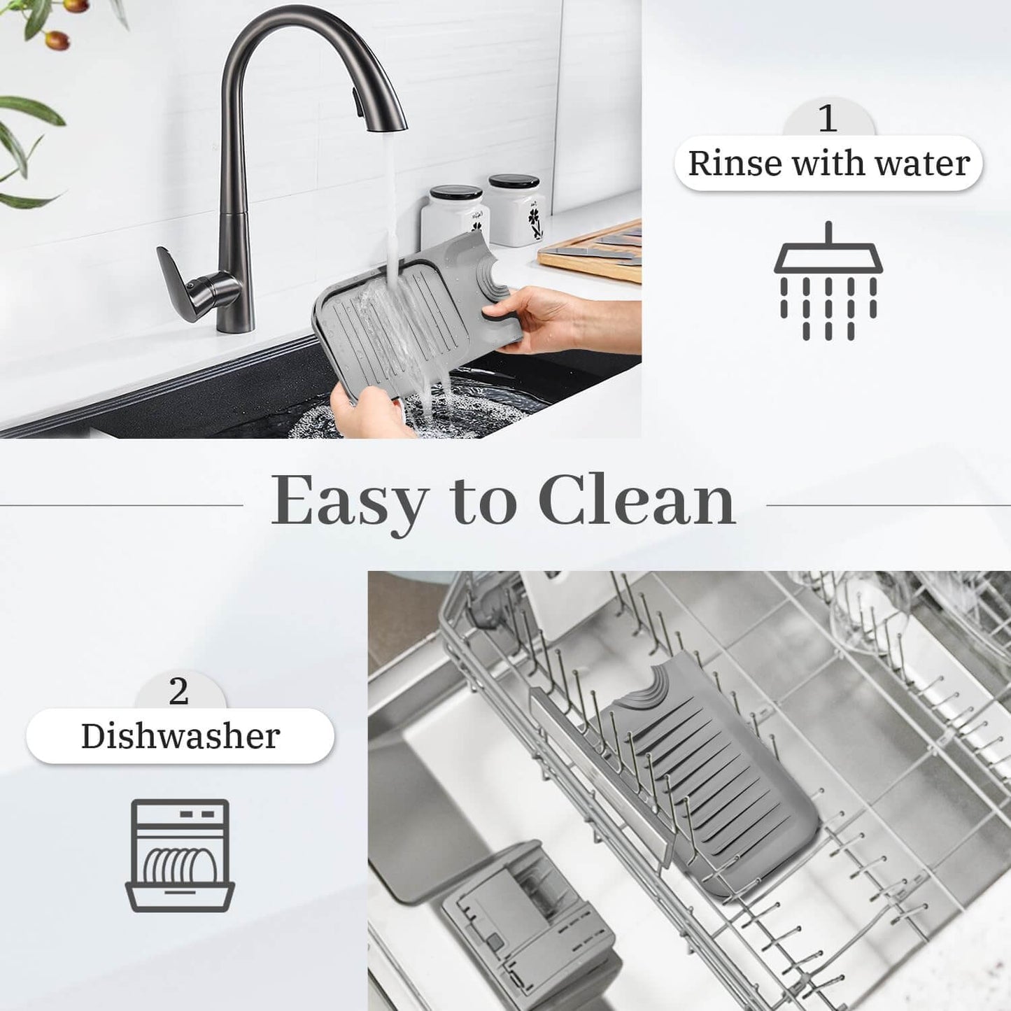 Faucet Guard & Draining Mat