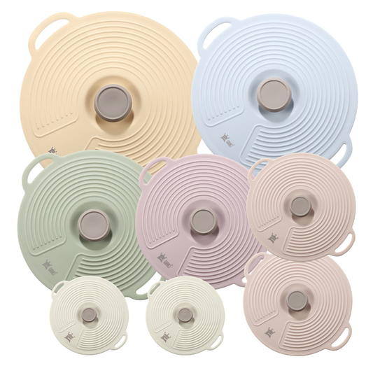 Multi-Size Silicone Lids - 8 Pack
