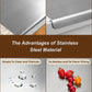 Hllpro™ Stainless Steel Cutting Boards for Kitchen, (40 x 30cm/15.7 x 11.8 in)