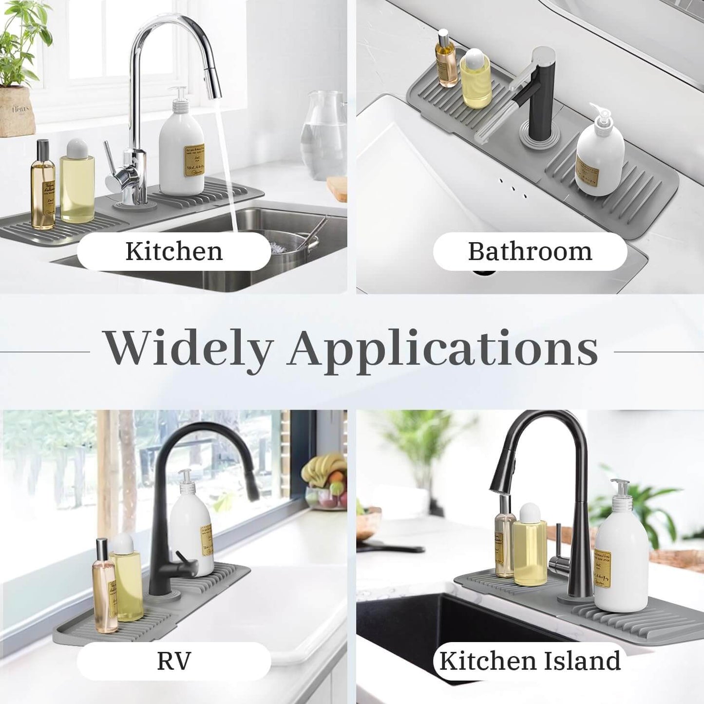 Faucet Guard & Draining Mat