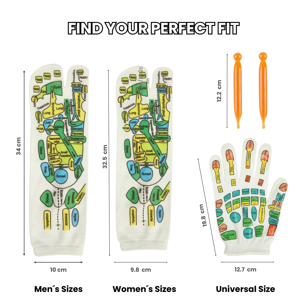 Reflexology Massage Gloves & Socks