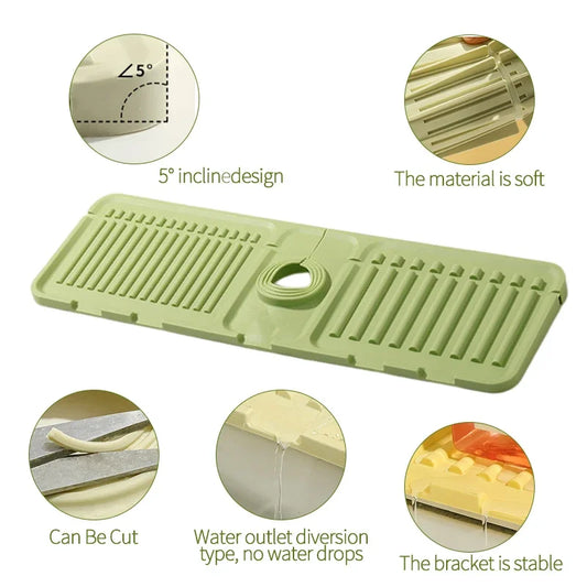Faucet Guard & Draining Mat