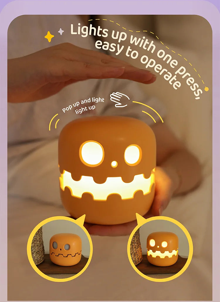 Pumpkin Halloween Night Light