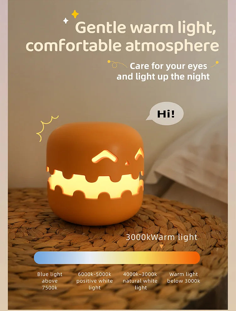 Pumpkin Halloween Night Light