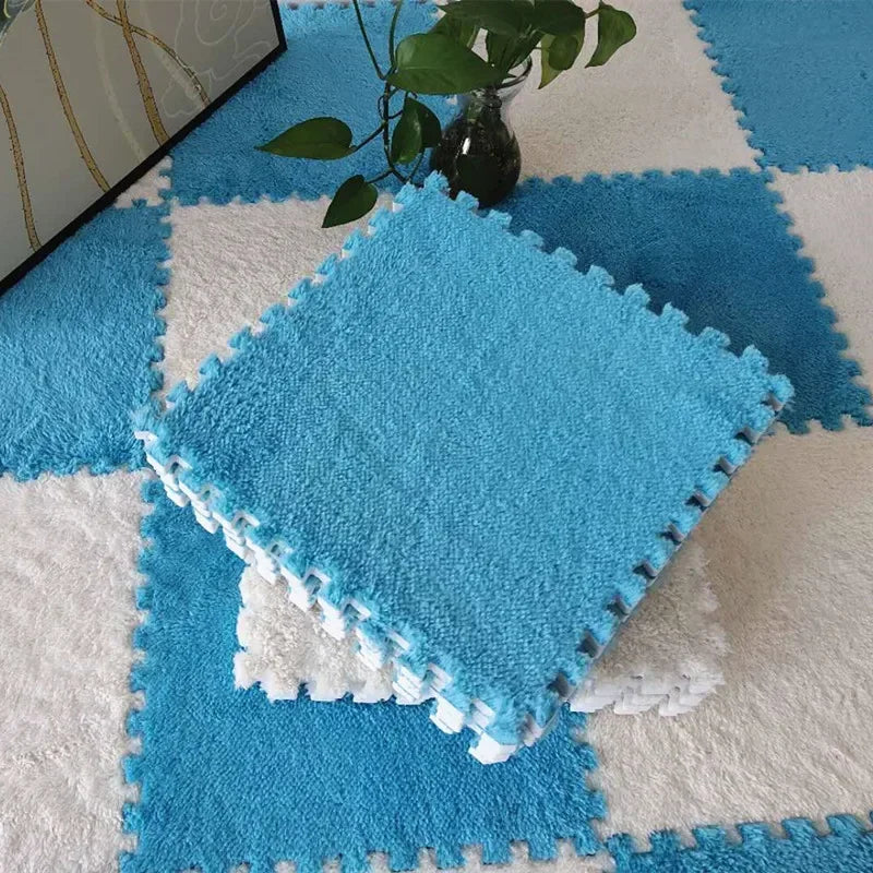 20pcs Soft Floor Milk Mat for home