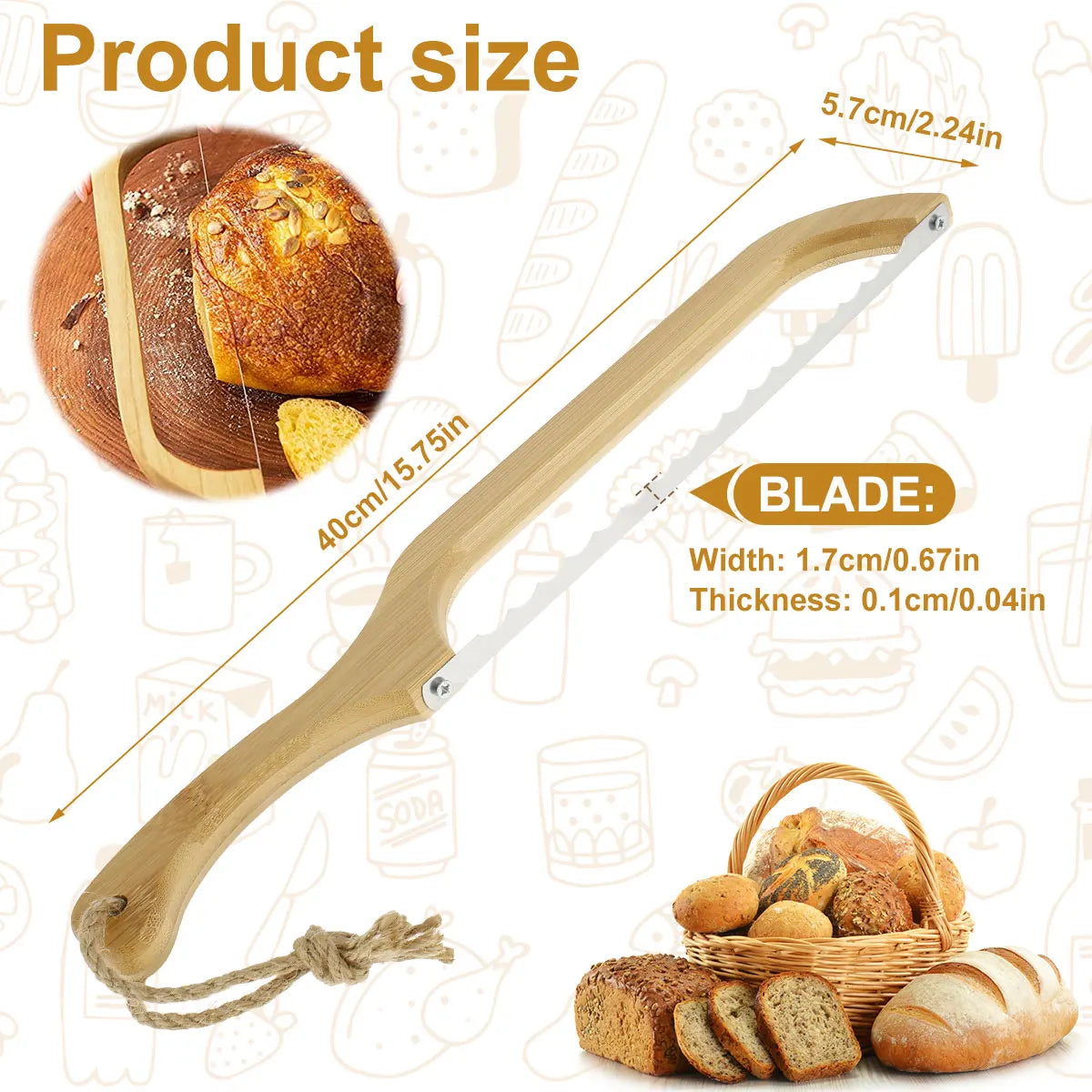 Bread Bow Knife