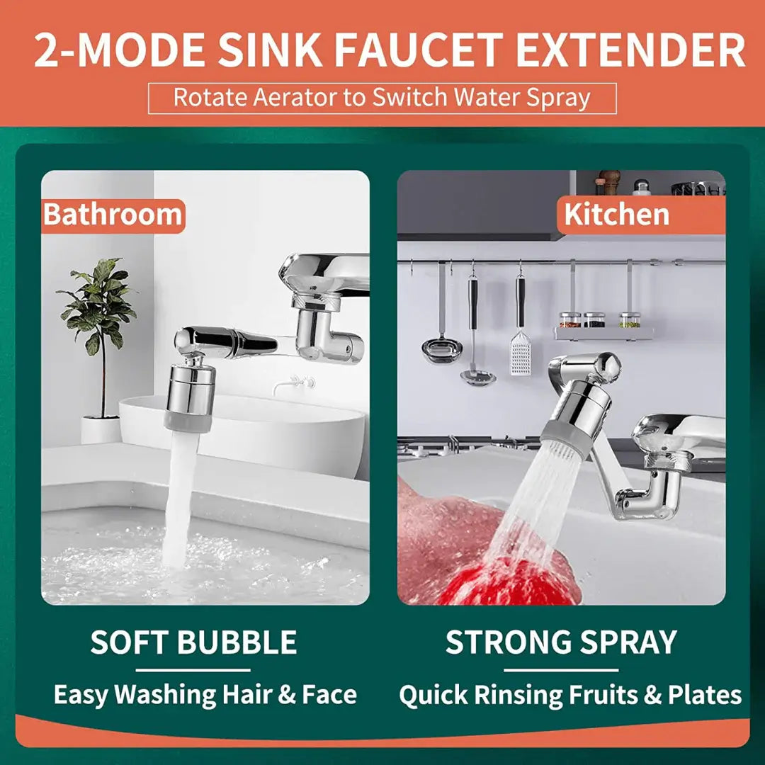 1080° Rotating Faucet Filter