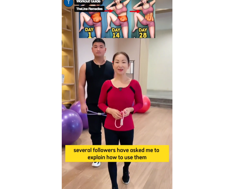 Load video: Keep your body strong and flexible with these easy resistance band exercises!
