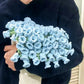 DIY handmade rose blanket