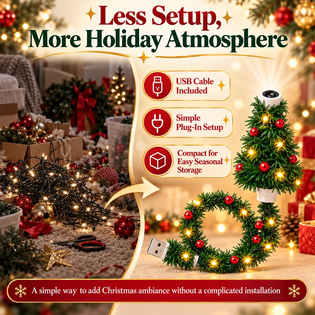Christmas Tree Ceiling Projector