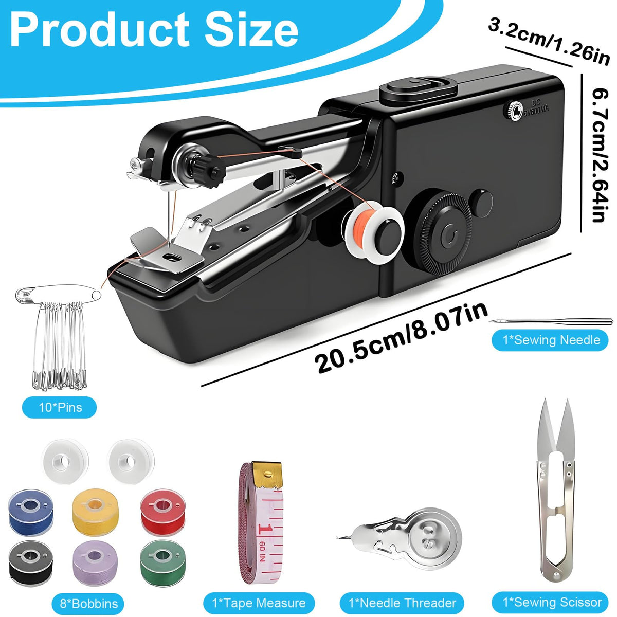 Handheld Mini Sewing Machine