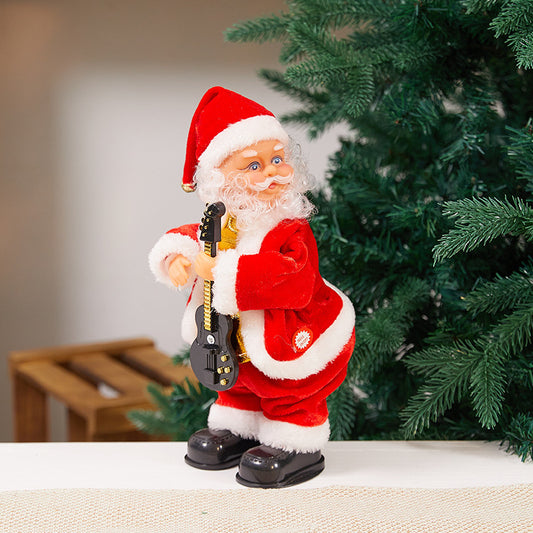 Hip-Shaking Guitar Santa