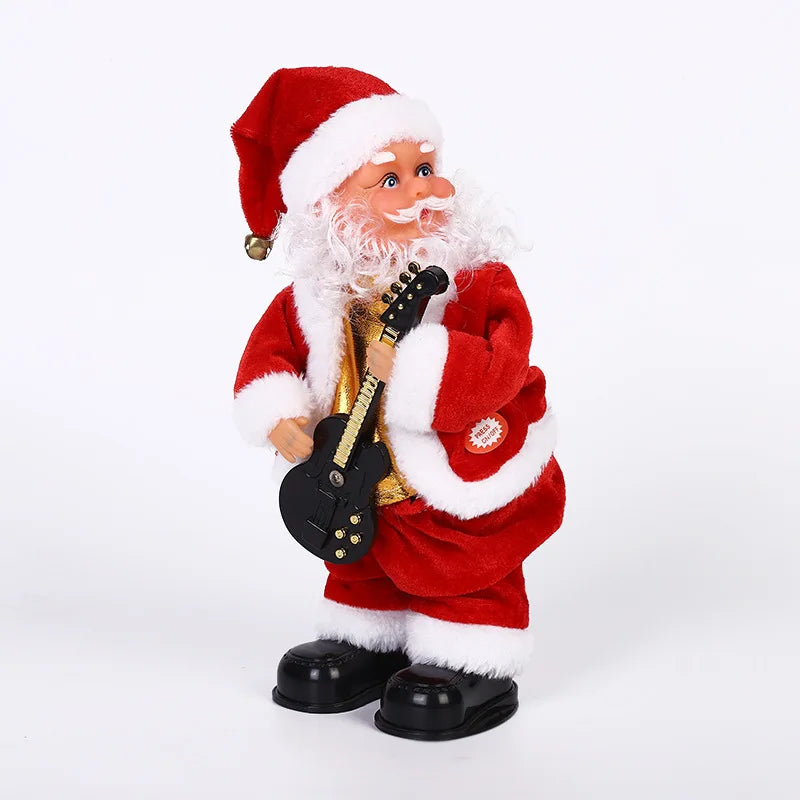 Hip-Shaking Guitar Santa
