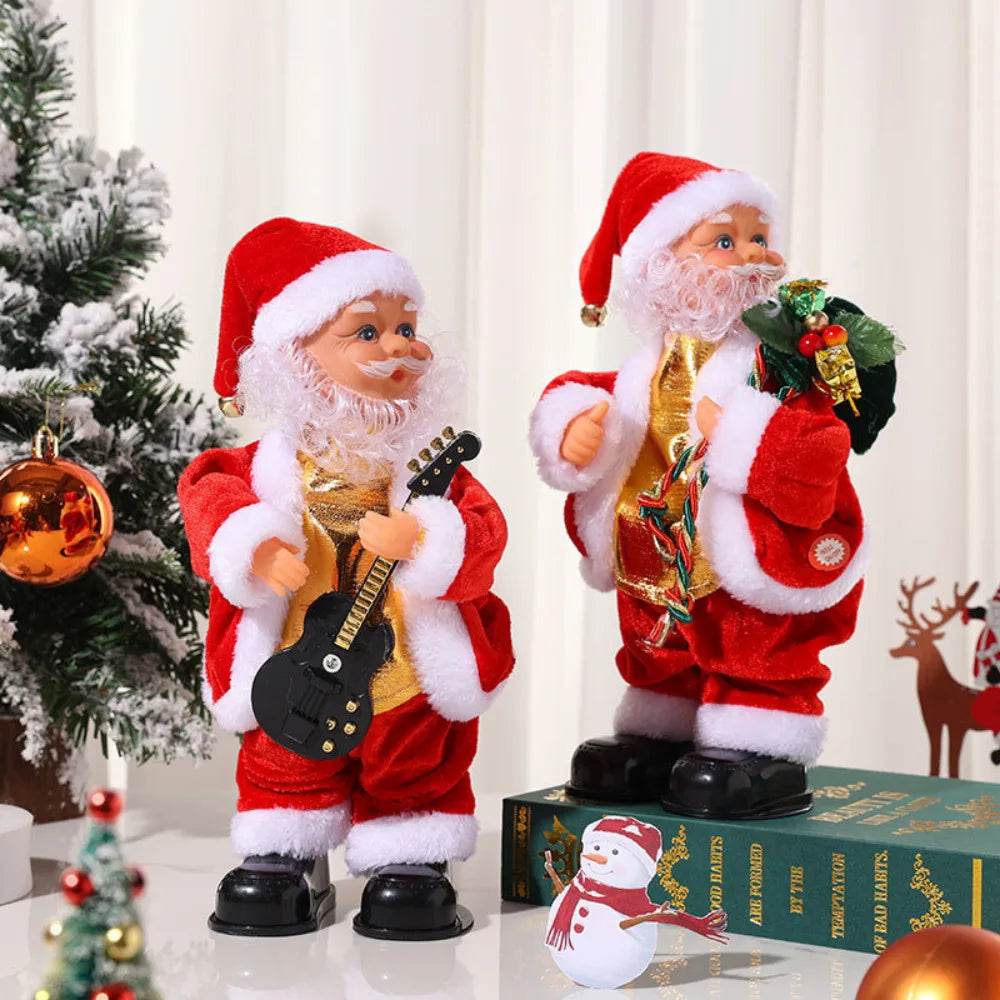 Hip-Shaking Guitar Santa