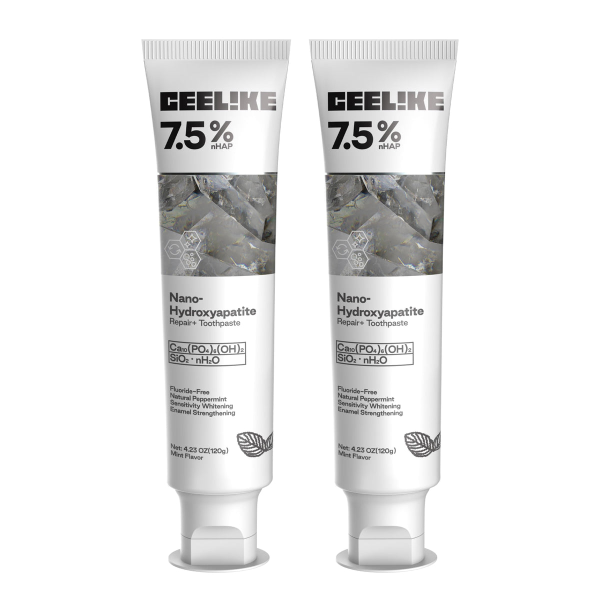 Hydroxyapatite Toothpaste 2-Pack