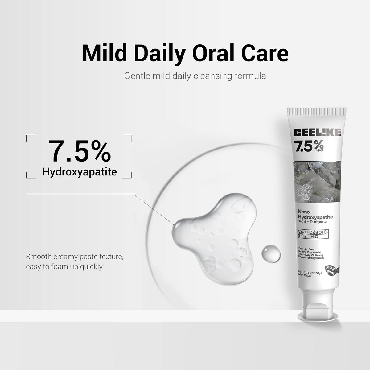 Hydroxyapatite Toothpaste 2-Pack