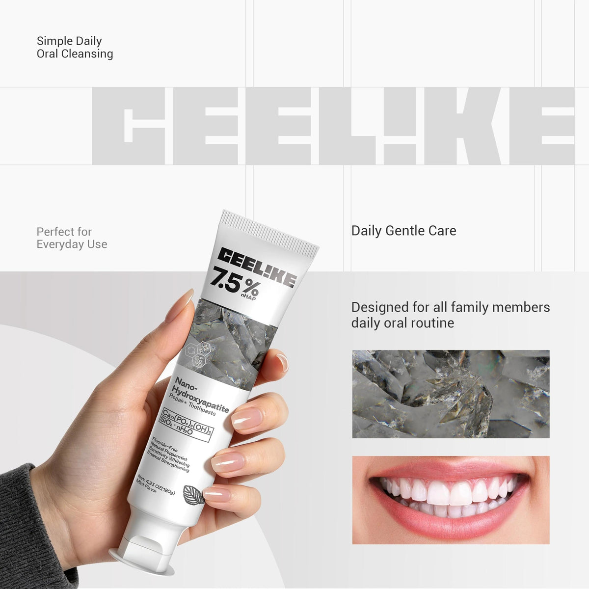 Hydroxyapatite Toothpaste 2-Pack