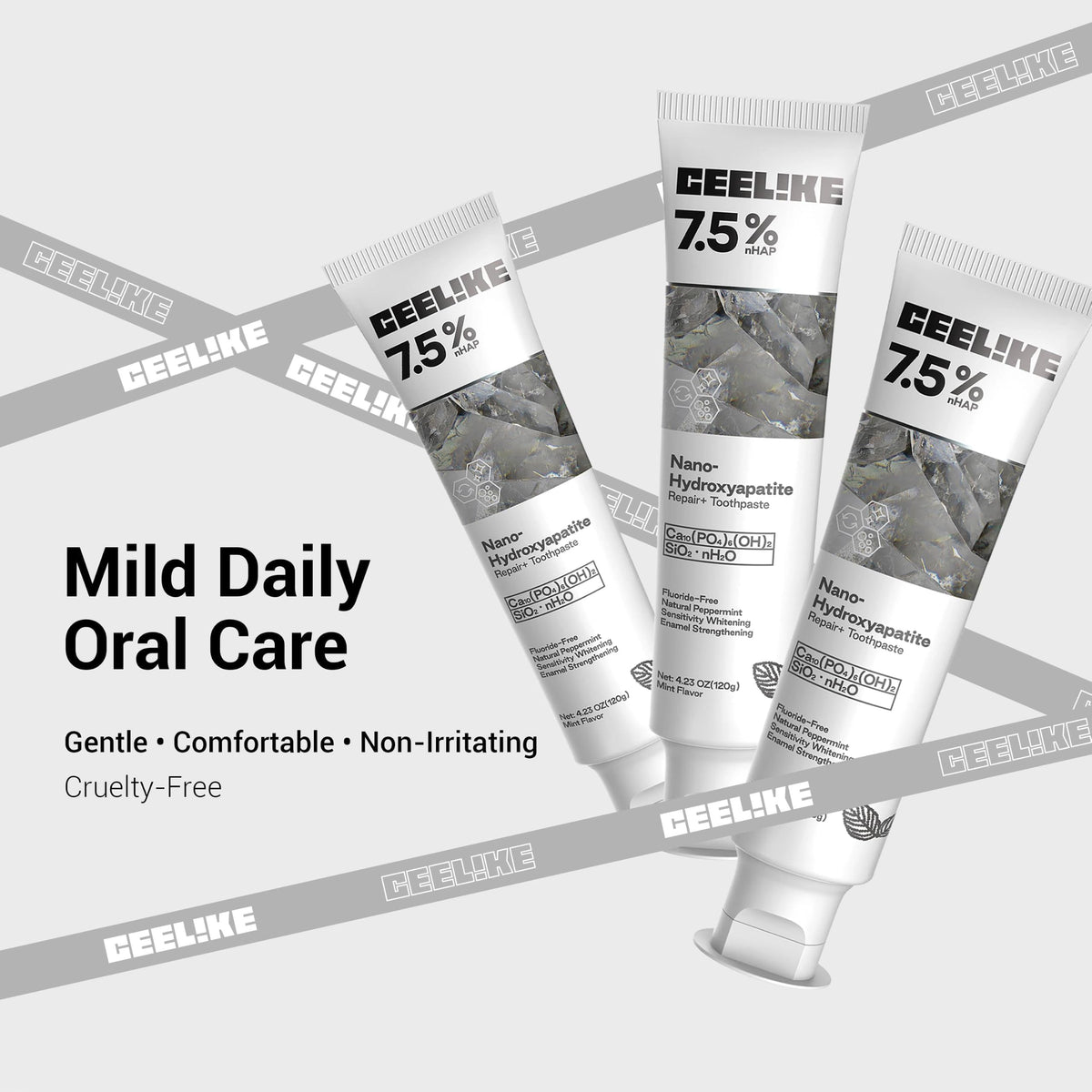Hydroxyapatite Toothpaste 2-Pack