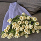 DIY handmade rose blanket
