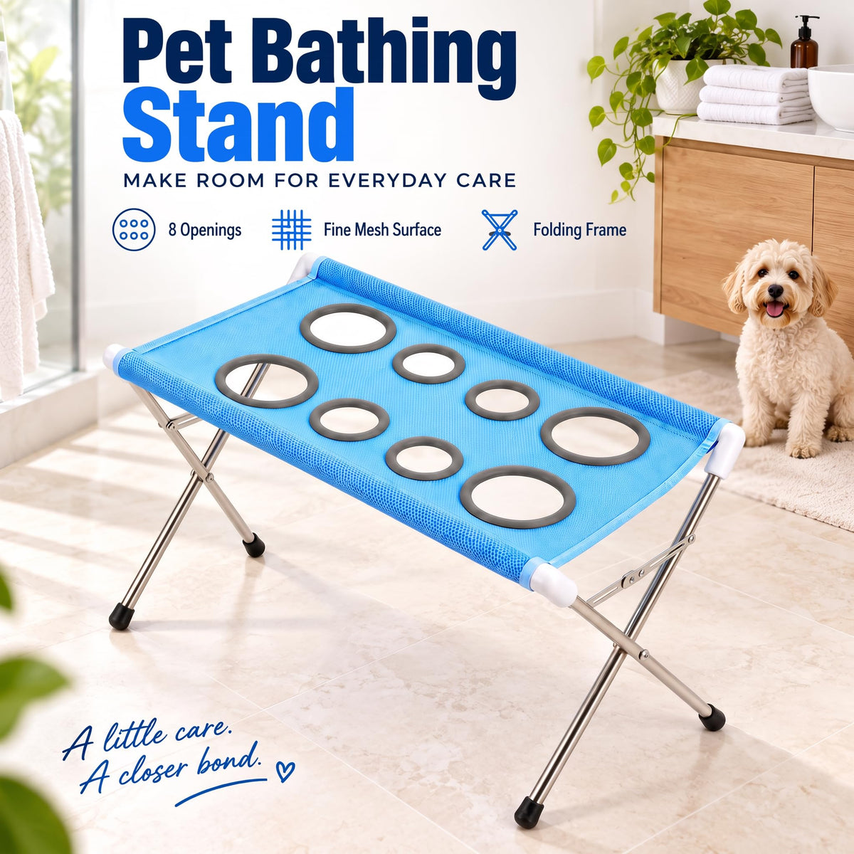 Pet Bath Grooming Stand