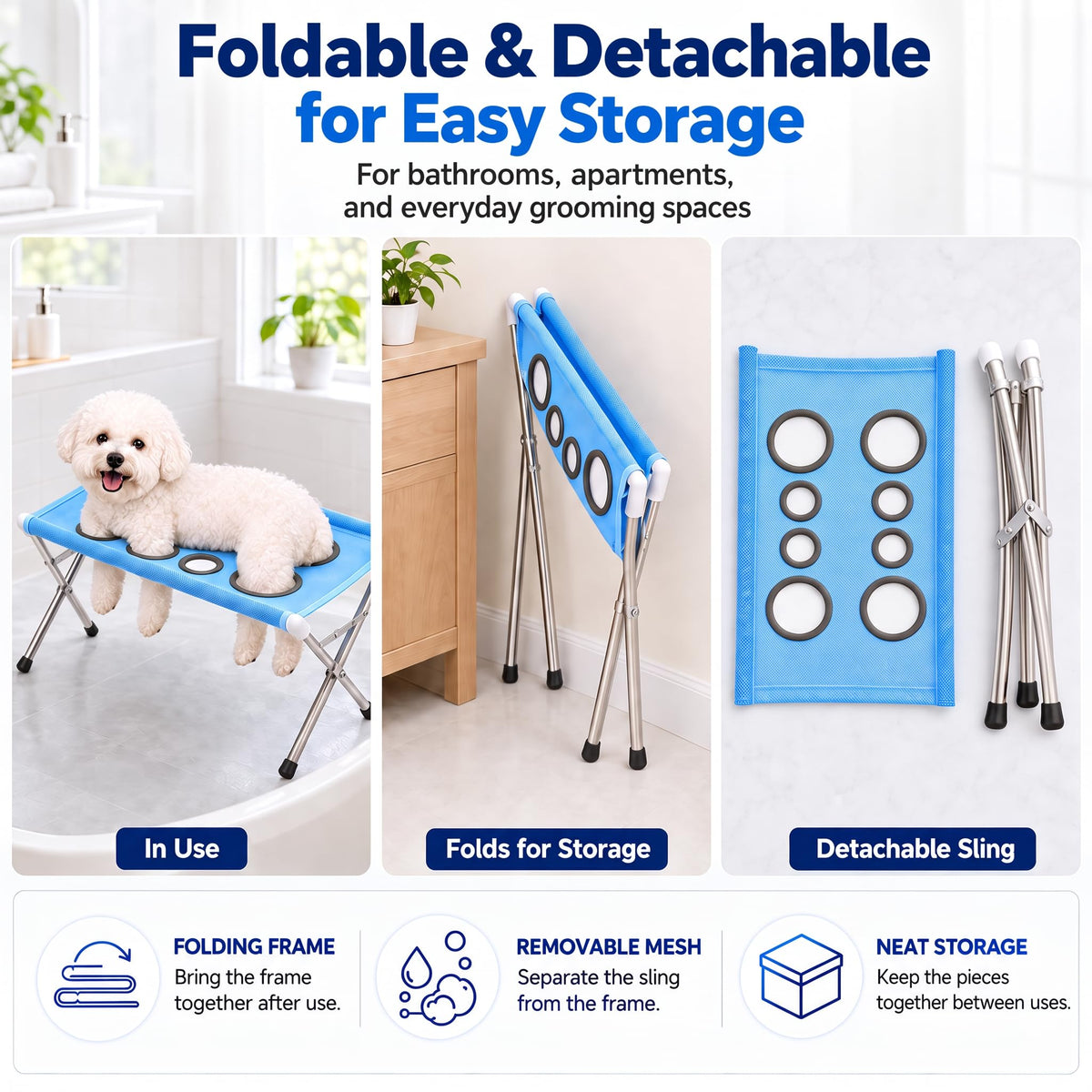 Pet Bath Grooming Stand