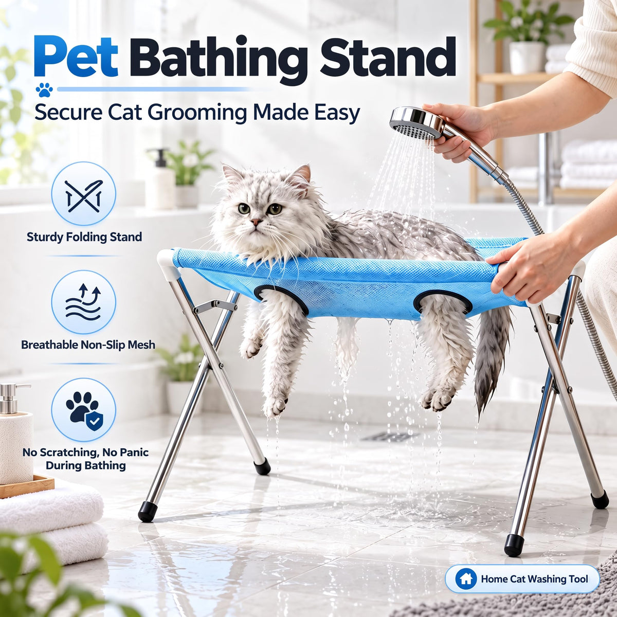 Pet Bath Grooming Stand