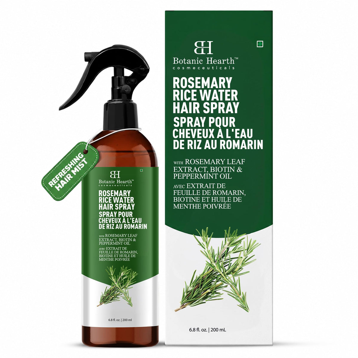 Rosemary Rice Water Hair Spray