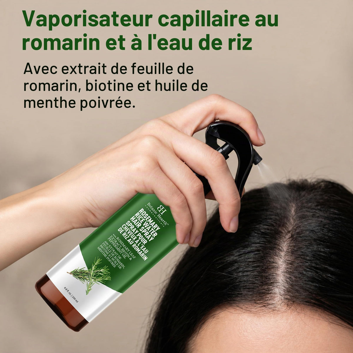 Rosemary Rice Water Hair Spray